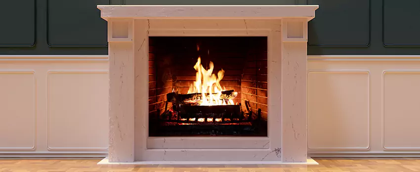 Decorative Electric Fireplace Installation in Alexandria, Virginia