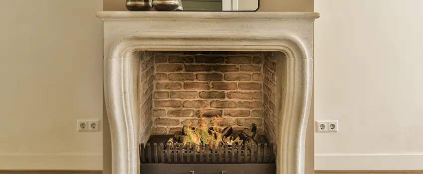 Vintage-style Fireplace Redesign in Alexandria, Virginia