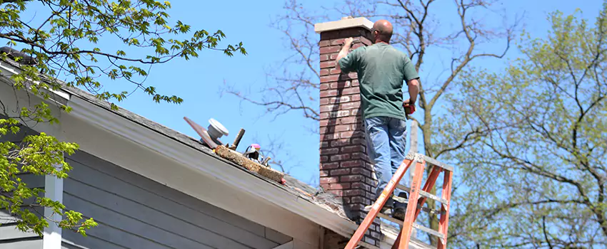 Vinyl and PVC Chimney Flashing Installation in Alexandria, VA