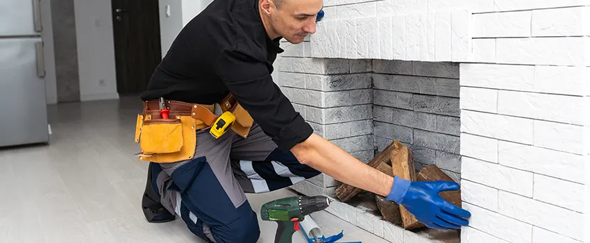 Fireplace Damaged Damper Frame Repair Services in Alexandria, Virginia