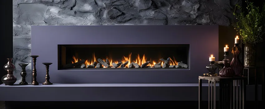 Ember Bed for Ventless Gas Fireplace in Alexandria, VA